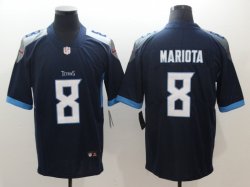 Men Tennessee Titans #8 Marcus Mariota Nike dark blue Color Rush Limited Jersey -BD