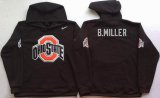 Ohio State Buckeyes Black B.MILLER NCAA Hooded Sweatshirt