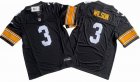 Pittsburgh Steelers #3 Russell Wilson Black Nike Vapor F.U.S.E. Limited Jersey-S8 01