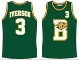 3# BETHEL â€œALLEN IVERSONâ€ ALTERNATE GREEN BASKETBALL JERSEY-SG