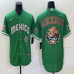 2023 World Cup Mexico blank green majestic baseball jerseys 22