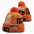 2024 Denver Broncos orange NFL Sports Cuffed Knit Hats