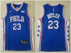 Youth Nike Philadelphia 76ers #23 Jimmy Butler blue basketbal Jerseys-ty