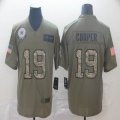 Nike Cowboys #19 Amari Cooper Salute To Service Limited Jersey