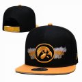 2023 Iowa Hawkeyes black NCAA Snapback Hats