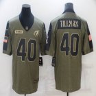 Nike Cardinals #40 Pat Tillman green 2021 Salute to Service Limited Jersey