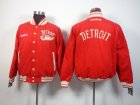 Detroit Red Wings red hockey Stitched Jackets