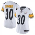 Women Nike Steelers #30 James Conner white Color Rush Limited Jersey