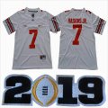 2019 Ohio State Buckeyes #7 Dwayne Haskins white limited college football jersey