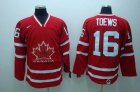 canada olympic team #16 TOEWS red nhl jersey