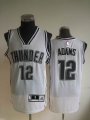 Oklahoma City 12 Steven Adams White basketball Jerseys