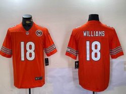 Nike Denver Broncos 18 Peyton Manning orange Color Rush Limited Jersey 03