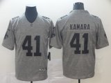 Nike New Orleans Saints #41 Alvin Kamara Hemp gray NFL Color Rush Limited Jerse