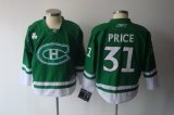 Montreal Canadiens 31 PRICE green kids NHL Jerseys