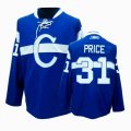 Montreal Canadiens #31 Carey Price Blue C Patch Jersey