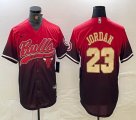 Nike Chicago Bulls #23 Michael Jordan red nba basketball jerseys Joint name-BD -BD 01