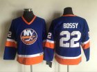 New York Islanders 22 Mike Bossy Blue CCM youth Hockey Jerseys