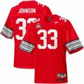 Nike Ohio State Buckeyes Pete Johnson #33 Legends of the Scarlet & Gray Throwback Jersey