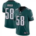 Nike Philadelphia Eagles #58 Hicks green Color Rush Limited Jersey