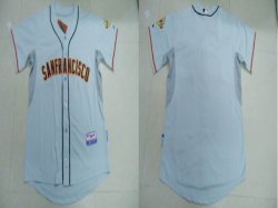 San Francisco Giants Blank Grey MLB Jerseys