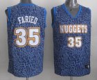 Denver Nuggets FARIED 35# Blue Leopard color NBA Jerseys