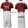 2022-2023 AC Milan Club white red kid NEMEN Shirt