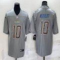 Nike Chargers #10 Justin Herbert gray Color Rush Limited Jersey-BD