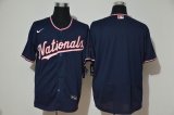 Washington Nationals blank dark blue nike Flexbase Authentic Collection Jersey