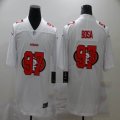 Nike 49ers #97 Nick Bosa white fashion Color Rush Limited Jersey