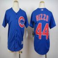 Chicago Cubs #44 Anthony Rizzo Blue Cool Base Stitched Youth Baseball Jersey