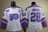 Philadelphia Flyers 28# GIROUX white women NHL Jerseys