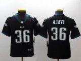 Youth Nike Philadelphia Eagles #36 Jay Ajayi black Color Rush Limited Jersey