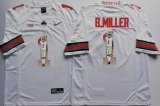 Ohio State Buckeyes Braxton Miller #1 white fashion college football jersey