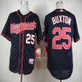 Minnesota Twins #25 Byron Buxton Dark Blue mlb jerseys