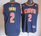 Adidas Cleveland Cavaliers #2 Kyrie Irving Blue NBA Jerseys