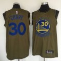 Golden State Warriors #30 Stephen Curry Green nike nba jersey