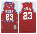 Chicago Bulls 23# Michael Jordan red Throwback all star NBA Jersey