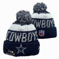 2024 Dallas Cowboys blue white NFL Sports Cuffed Knit Hats 11