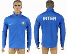 2017-2018 Inter Milan blue soccer coat