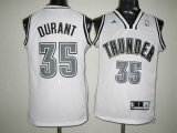 New Oklahoma City #35 Kevin Durant White NBA Jerseys