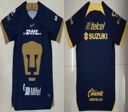 2023-2024 Pumas UNAM club thailand version blue soccer uniforms away 01