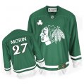 Jeremy Morin Jersey 27 Green Chicago Blackhawks Jerseys