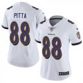 Women Baltimore Ravens #88 Pitta Nike white Color Rush Limited Jersey