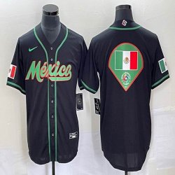 2023 World Cup Mexico blank black new majestic MLB baseball Jerseys-BD 63