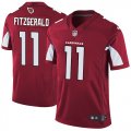 Arizona Cardinals #11 Larry Fitzgerald red nike Color Rush Limited Jersey