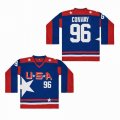 Charlie Conway #96 Team USA Mighty Ducks Hendrix Movie Hockey Jerseys