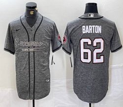 Nike Tampa Bay Buccaneers #62 Graham Barton Hemp gray baseball Joint name -BD