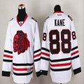 2015 Chicago Blackhawks #88 Patrick Kane White ice nhl Jersey(1)