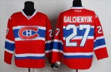 Reebok Montreal Canadiens GALCHENYK 27 red nhl jerseys