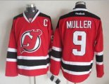 New Jersey Devils #9 Kirk Muller red nhl Jersey C patch